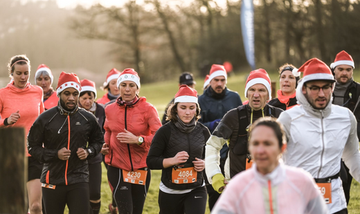 Photo de la "course du père Noel"