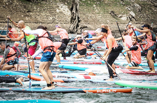 Photo des athlètes du Paddle Trophy.